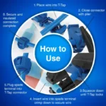 New Age America 180 PCS T-Tap Wire Connectors - AWG 22-10 - Image 4