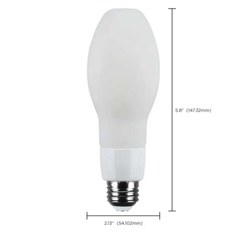 New Project (4) Satco S13182 - 15 Watt LED HID Replacement; ED17; 5000K; Medium Base; White; 120-277 Range Voltage - Image 3