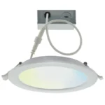 Satco S11261 10W LED 4" Round Starfish Downlight - White - Integrated Base