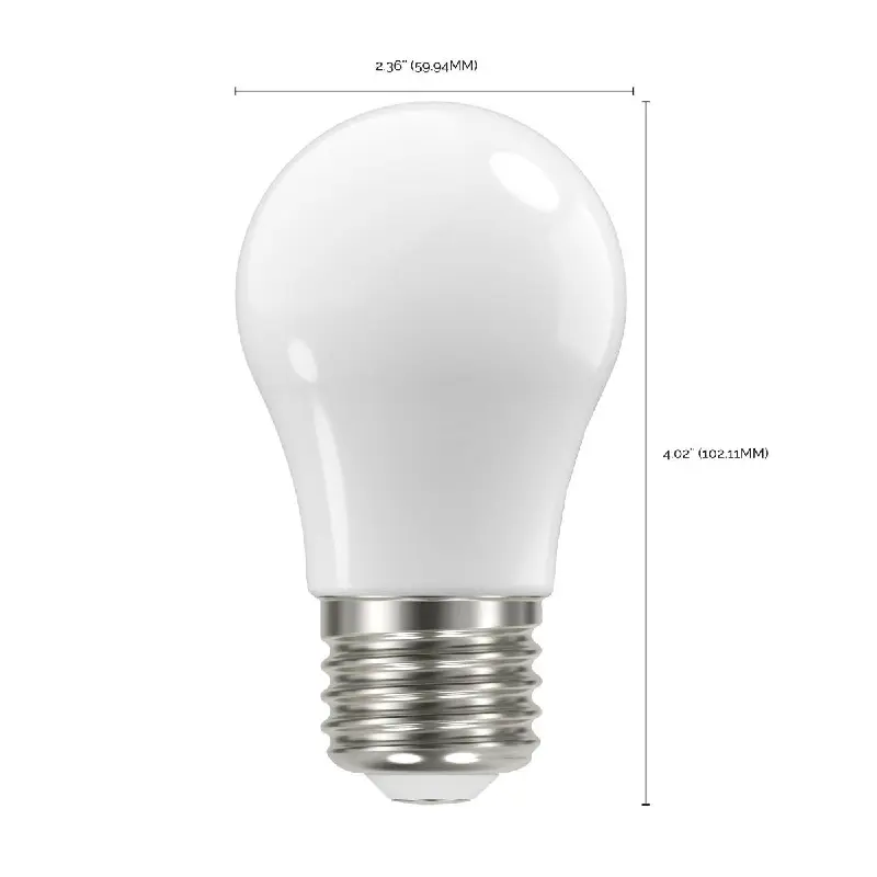 S12420.1 Satco S12420 8.2 Watt LED A19; Soft White; Medium Base; 3000K; 90 CRI; 120 Volt - Image 3