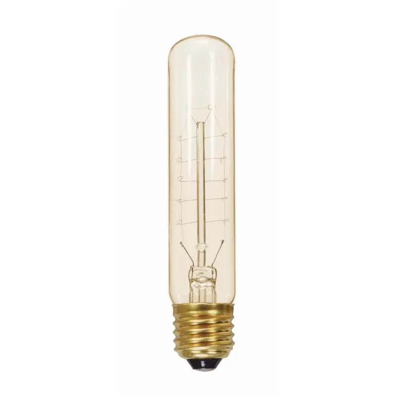 S2415.2 Satco S2415 - 20 Watt T9 Incandescent; Clear; 3000 Average rated hours; 80 Lumens; Medium base; 120 Volt - Image 1