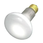 Satco S2810 30 Watt R20 Incandescent; Frost; 2000 Average rated hours; 185 Lumens; Medium base; 130 Volt