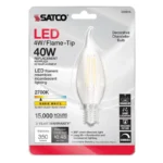 Satco S28614 4W LED CFC-Style Clear Lamp 2700K - Image 2