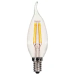 Satco S28614 4W LED CFC-Style Clear Lamp 2700K