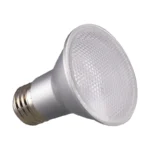 Satco S29407 6.5 Watt; PAR20 LED; 3500K; 40 deg. Beam Angle; Medium base; 120 Volt