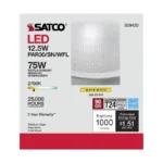 Satco S29420 12.5 Watt; PAR30SN LED; 2700K; 60 deg. Beam Angle; Medium base; 120 Volt