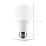 Satco S29837 - 9.8 Watt; A19 LED; 3500K; Medium base; 220 deg. Beam Angle; 120 Volt - Image 3