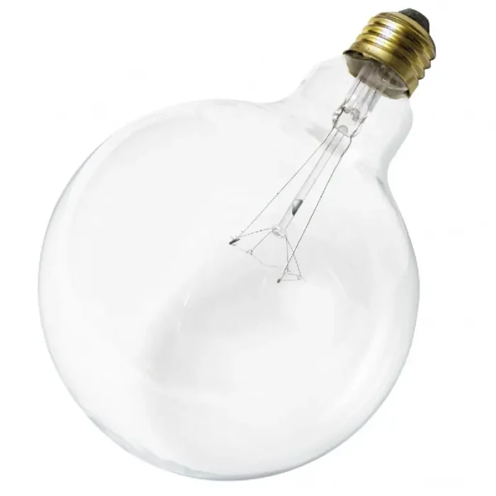 Satco S3012 60 Watt G40 Incandescent; Clear; 4000 Average rated hours; 580 Lumens; Medium base; 120 Volt - Image 2