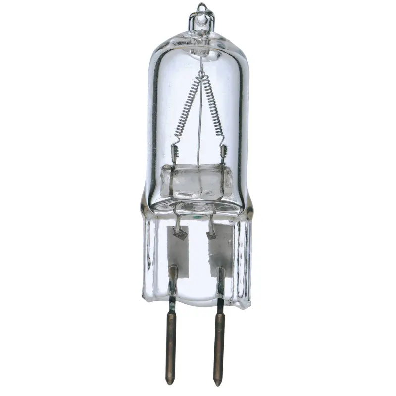 S3168.webp Satco S3168 75W Halogen T4 Lamp - Clear - GY6.35 Base - Image 1
