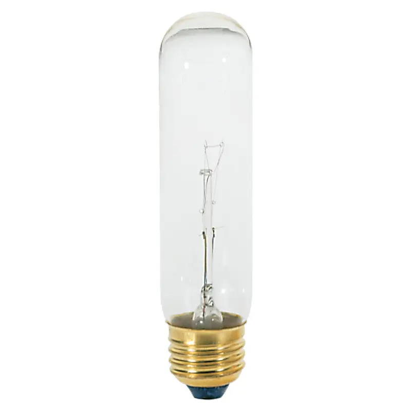 S3252 Satco S3252 40 Watt T10 Incandescent; Clear; 2000 Average rated hours; 280 Lumens; Medium base; 120 Volt - Image 1
