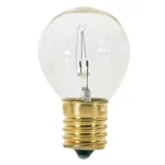 Satco S3629 - 40 Watt S11N Incandescent; Clear; 1500 Average rated hours; 370 Lumens; Intermediate base; 120 Volt