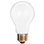 Satco S3950 25 Watt A19 Incandescent; Frost; 2500 Average rated hours; 180 Lumens; Medium base; 130 Volt; 2/Pack