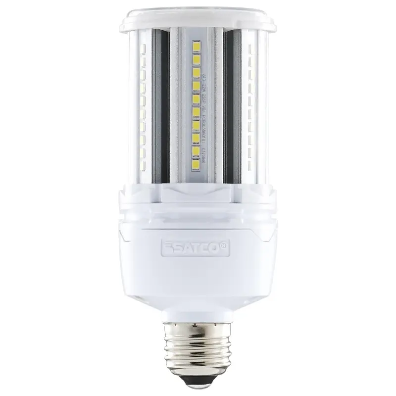 S49391.webp Satco S49391 22 Watt LED HID Replacement; 80 CRI; 5000K; Type B; Ballast Bypass; Medium base; Economy Hi-Pro - Image 1