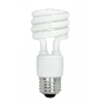 Satco S6235 - 13 Watt; Mini Spiral Compact Fluorescent; 2700K; 82 CRI; Medium base; 120 Volt; 4-pack - Image 2