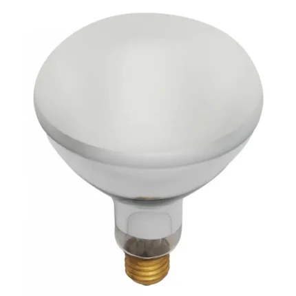Satco S7007 - 500 Watt BR40 Incandescent; Frost; 2000 Average rated hours; 5500 Lumens; Medium base; 130 Volt