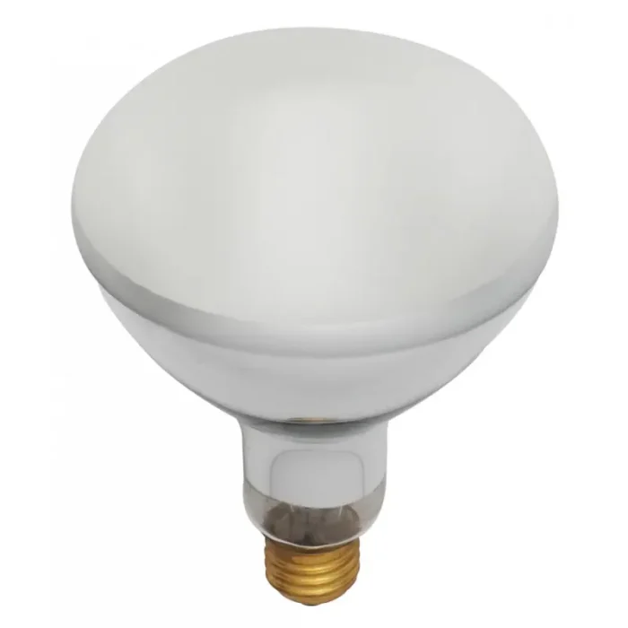 Satco S7007 - 500 Watt BR40 Incandescent; Frost; 2000 Average rated hours; 5500 Lumens; Medium base; 130 Volt - Image 1