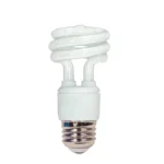 Satco S7215 11W Compact Fluorescent T2 Spiral Lamp - White - E26 Base