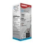 Satco S7231 26W Compact Fluorescent T2 Spiral Lamp - White - E26 Base - Image 2