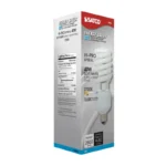Satco S7334 40W Compact Fluorescent T4 Spiral Lamp - White - E26 Base - Image 2