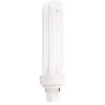 Satco S8322 18W Mini Spiral  Compact Fluorescent T4 Lamp - White - G24d-2 Base