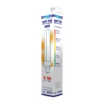 Satco S8322 18W Mini Spiral  Compact Fluorescent T4 Lamp - White - G24d-2 Base - Image 2