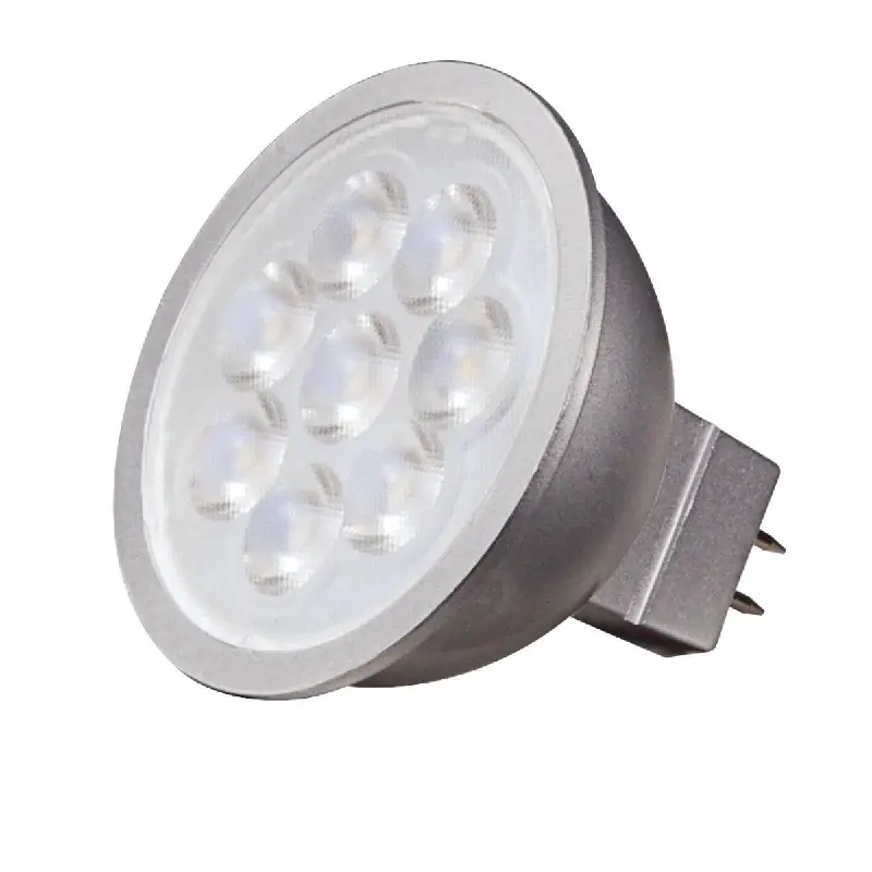 S9491.webp Satco S9491 6.5 Watt; LED MR16 LED; 3000K; 25 deg. Beam Angle; GU5.3 base; 12 Volt AC/DC - Image 1