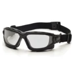 Pyramex SB7010SDT I-Force Safety Goggle/Glasses Black Frame Clear Lens