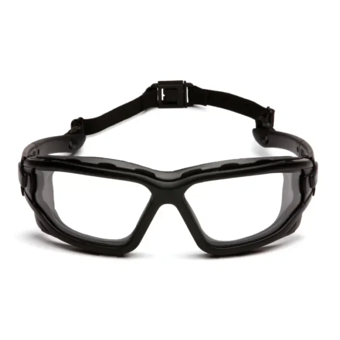 Pyramex SB7010SDT I-Force Safety Goggle/Glasses Black Frame Clear Lens - Image 2