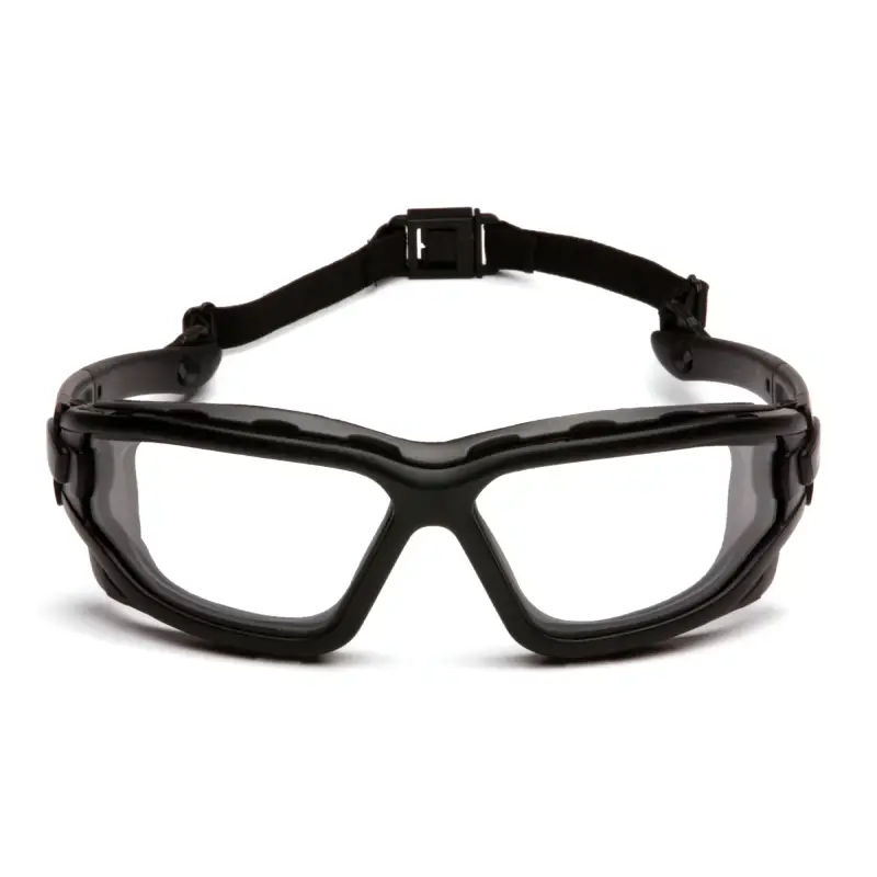 SB7010SDT.1 Pyramex SB7010SDT I-Force Safety Goggle/Glasses Black Frame Clear Lens - Image 2