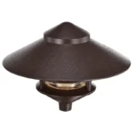 Satco SF76-635 1 Light - 9" Pathway Light - Two Louver - Large Hood - Old Bronze Finish - Image 2
