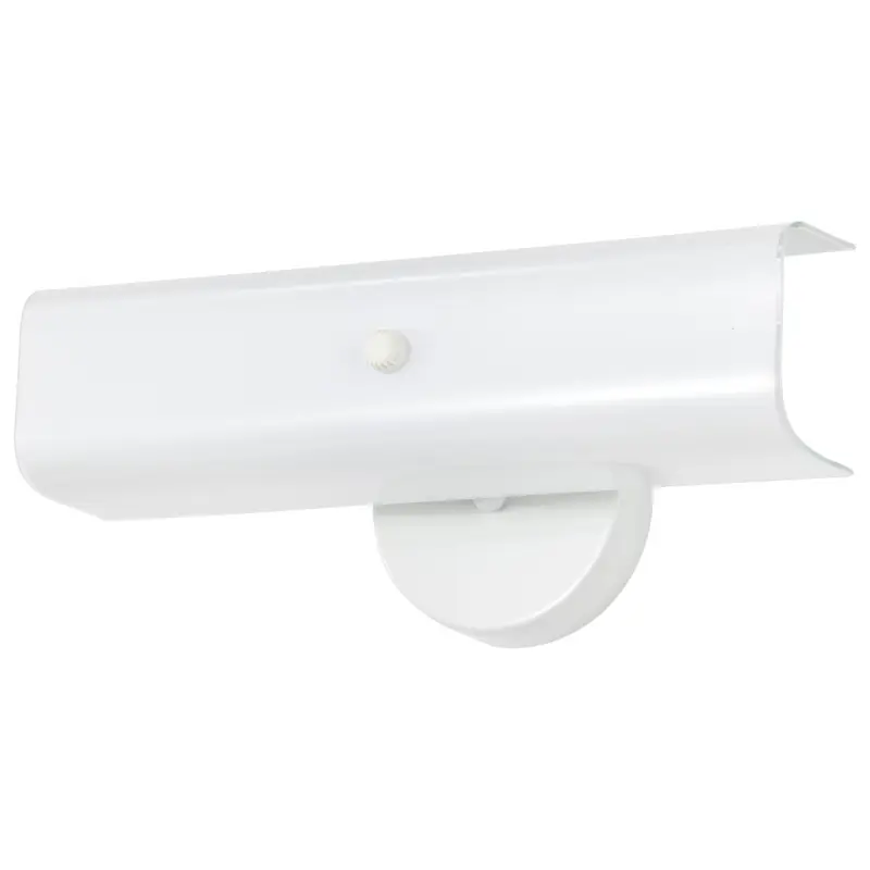 SF77-087.1 Satco SF77-087 - 2Light - 14" Vanity with White "U" Channel Glass - White Finish - Image 2