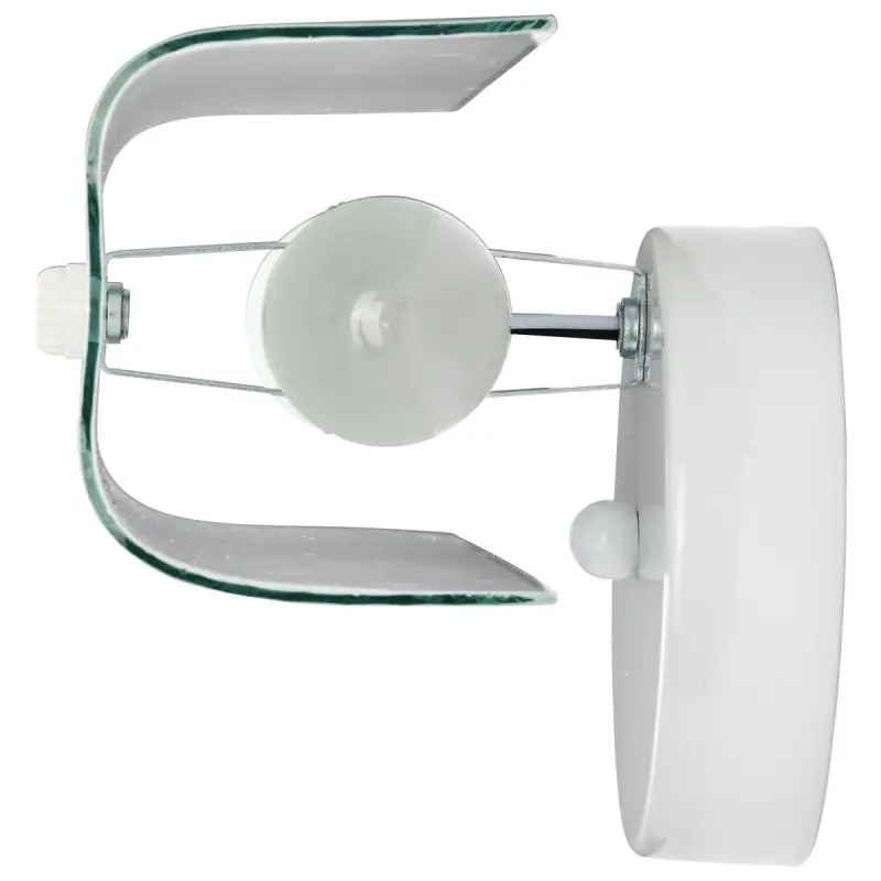 SF77-087.2 Satco SF77-087 - 2Light - 14" Vanity with White "U" Channel Glass - White Finish - Image 3