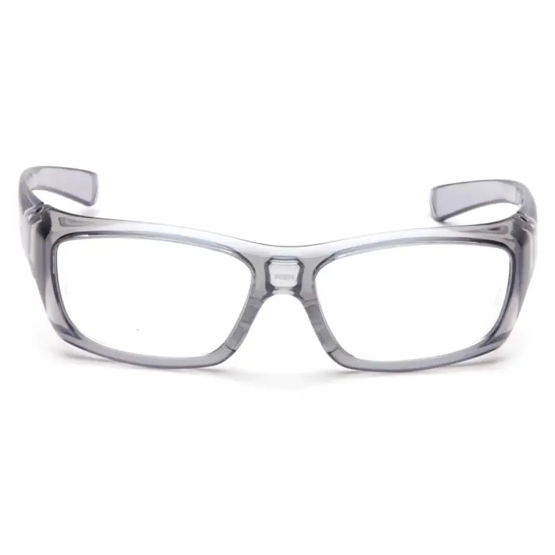SG7910D15.1 Pyramex SG7910D15 Emerge Reader +1.5 Clear Lens Gray Frame Safety Glasses - Image 2