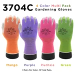 SHOWA 3704C General Purpose Nitrile Palm Coating Glove - Size 7 - M - 12 Pairs - Image 2