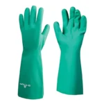 SHOWA 717 Chemical Protection Gloves Nitrile Gloves - Size 8 - M - 12 Pairs - Image 2