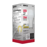 Satco S29814 11 Watt; A19 LED; 2700K; GU24 base; 220 deg. Beam Angle; 120 Volt