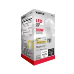 Satco S29815 15 Watt; A19 LED; Frosted; 2700K; Medium base; 220 deg. Beam Angle; 120 Volt