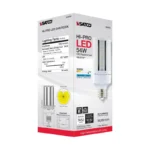 Satco S49394 54 Watt LED HID Replacement; 5000K; Extended Mogul base; Type B Ballast Bypass; Economy Hi-Pro