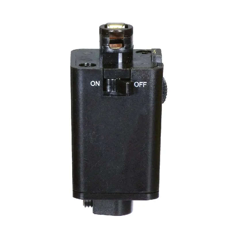 TP232.webp Satco TP232 Pendant Track Adapter - Black - Image 1