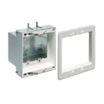 Arlington TVBS505 2-Gang Steel Recessed TV Box - Image 2