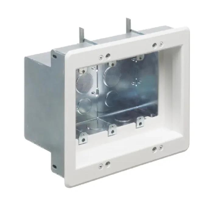 Arlington TVBS507 3-Gang Recessed Steel TV Box® - Image 1