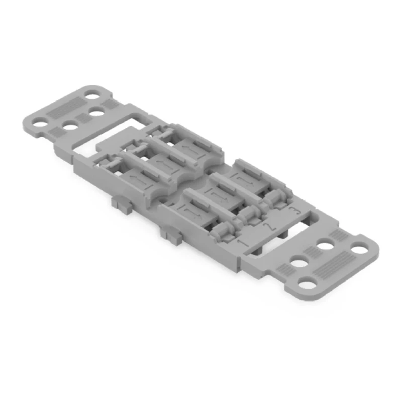 WAGO 221-2513 Mounting Carrier For Inline Series WAGO 221-2513 Mounting Carrier For Inline Series Splicing Connector - Image 1