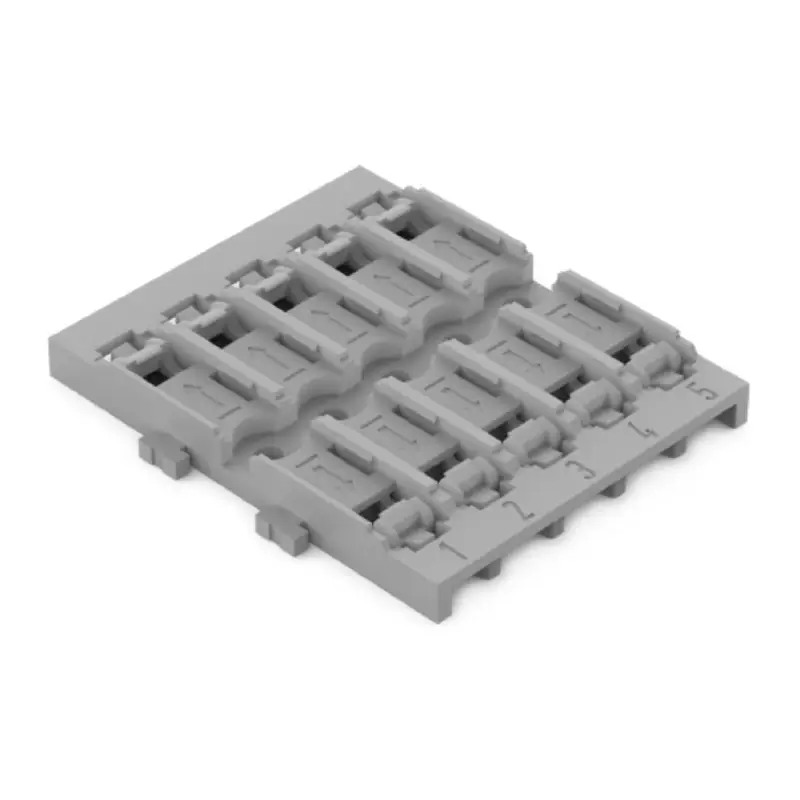 WAGO 221-2525 Mounting Carrier For Inline Series WAGO 221-2525 Mounting Carrier For Inline Series Splicing Connector - Image 1