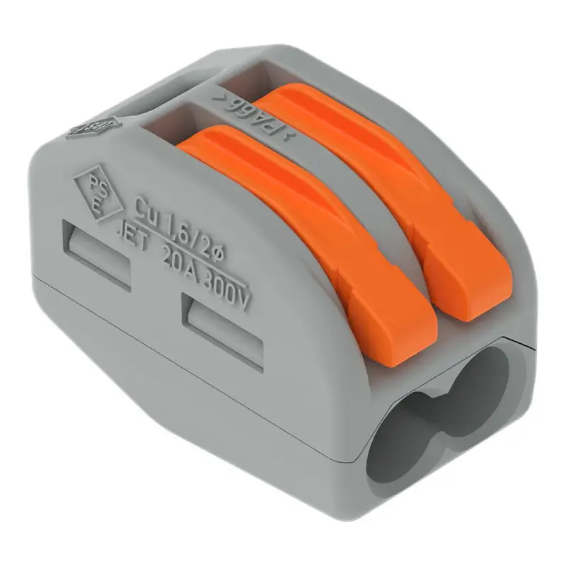 WAGO 222-412 Classic Splicing Connector WAGO 222-412 Classic Splicing Connector - 222 Series 12 AWG Lever Connector - Image 1